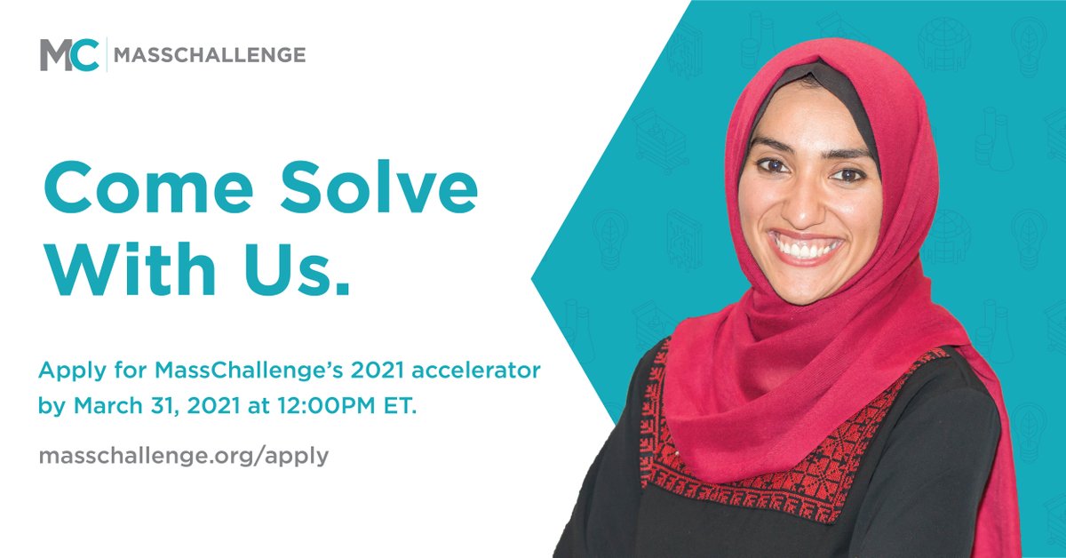 MassChallenge's tweet photo. APPLICATIONS ARE DUE IN 2 DAYS! Don't miss your chance to access expert #mentorship + a global peer network + $250k in deals &amp; discounts + cash &amp; prizes + no equity taken. Apply for the @MassChallenge 2021 #accelerators by March 31 @ 12PM ET: https://t.co/iFZlx5Uj1b #MC21 https://t.co/V95CbWkKHk