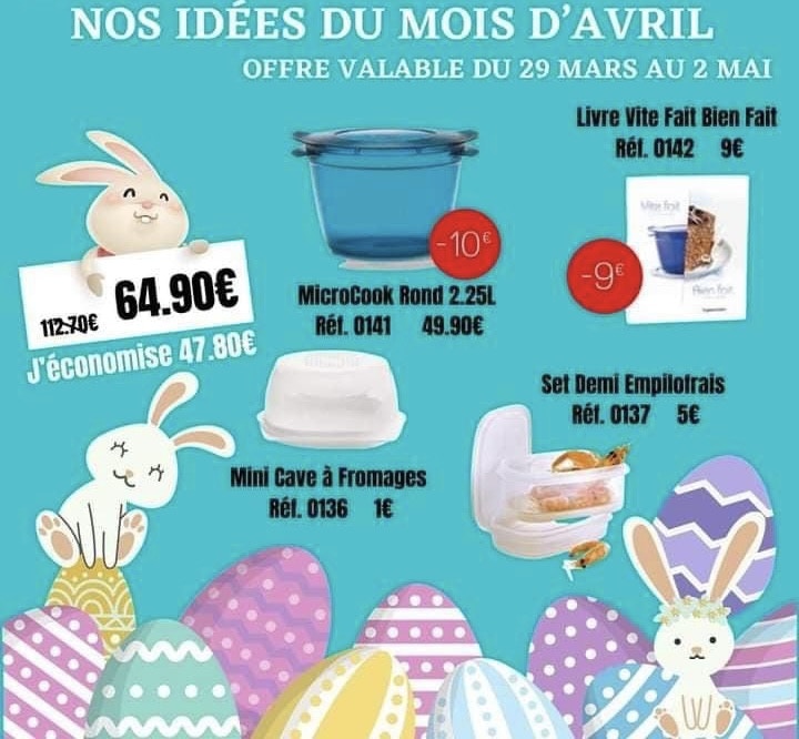 Deb45Tupp's tweet photo. Le lapin 🐇 de Pâques 🐣  vous propose ses promotions ☺️
Contactez moi pour tout renseignements 
Je serai ravie de vous répondre 😊 https://t.co/9IDmq9bqDt