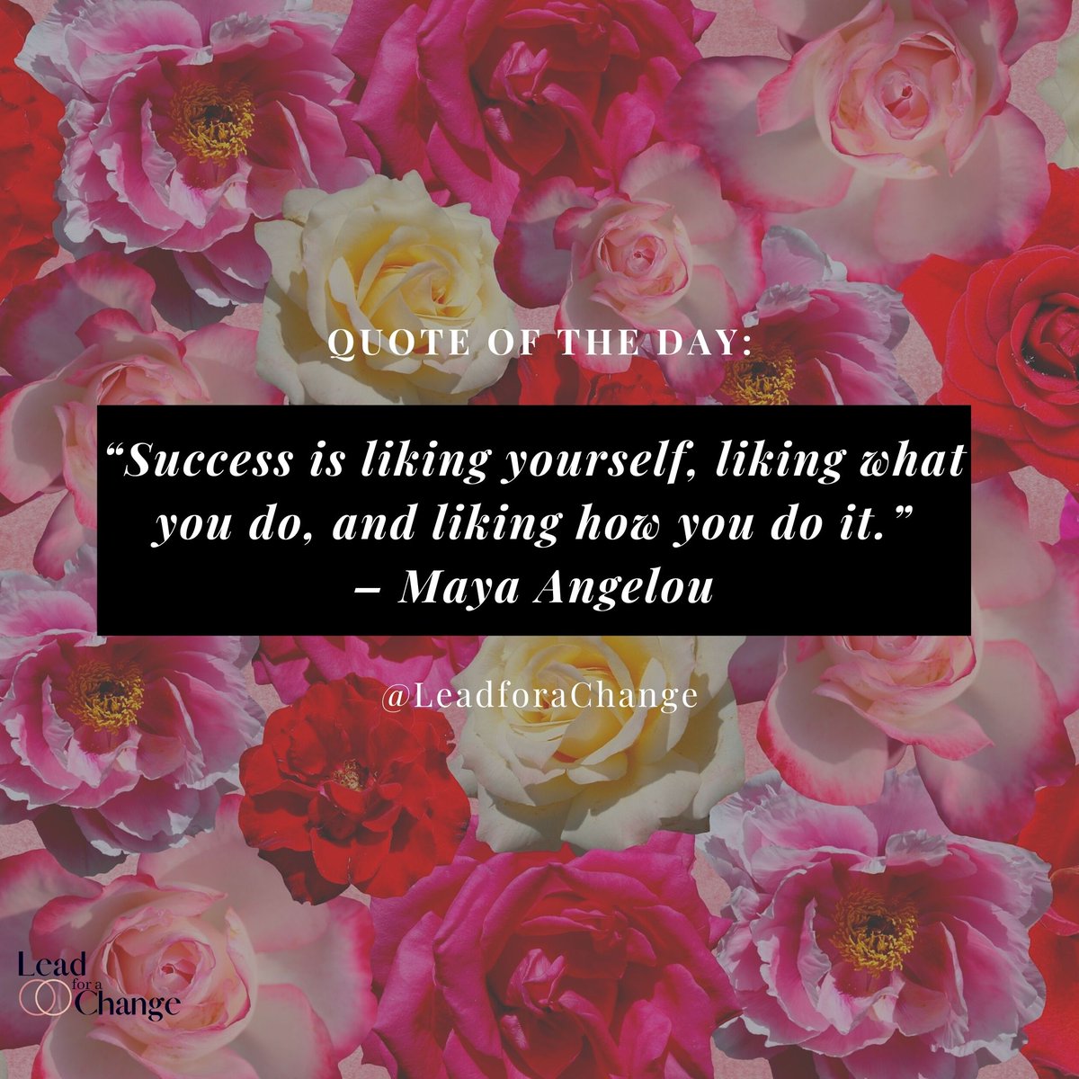 Lead4aChange's tweet photo. Quote of the day! https://t.co/Gi3XblzHaT