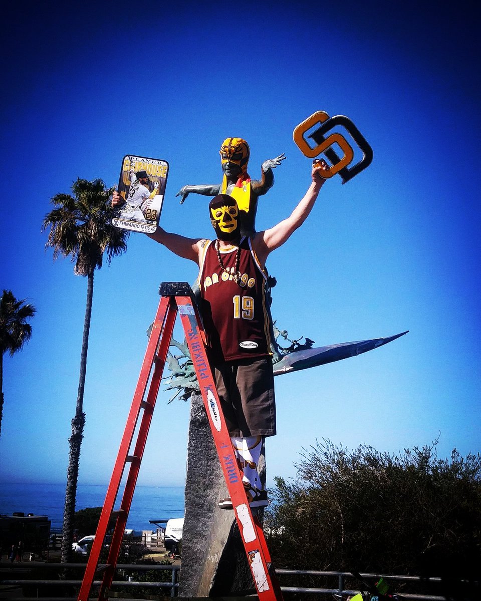 PadreLibre619's tweet photo. People call it what they want to call it, but I call it...
REPRESENT!
FOR OUR CITY!
FOR OUR TEAM!
FOR OUR LEGENDS!
LETS GO!
☀🌴⚾🏟☝
@Padres @FOXSportsSD
#friarfaithful #cardiffkook
The Padres Rally Kook!
⭐ GO ADD ON! ⭐ https://t.co/cU0KWDfnai