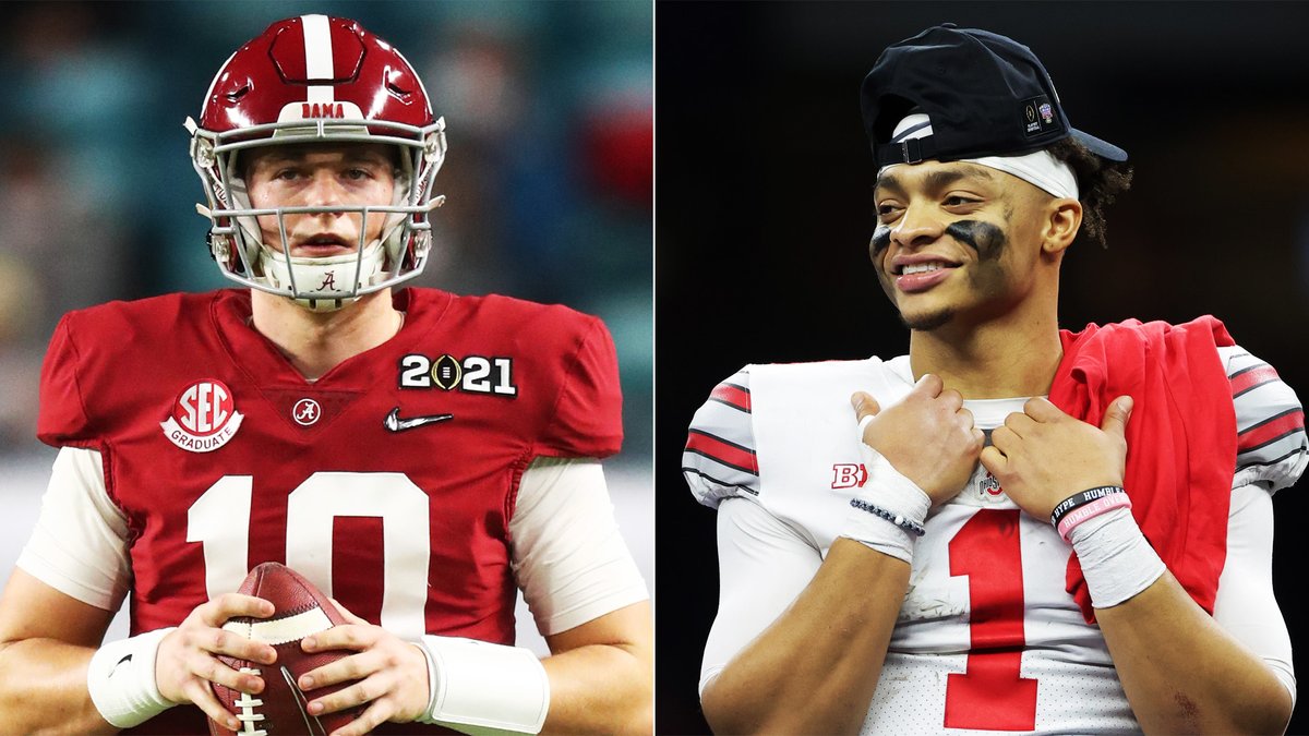 Why are Kyle Shanahan and John Lynch reportedly going to watch Mac Jones' pro day instead of Justin Fields'?

There are two possible explanations (via <a href="/Schrock_And_Awe/">Josh Schrock</a>)
bit.ly/3w2DN8G