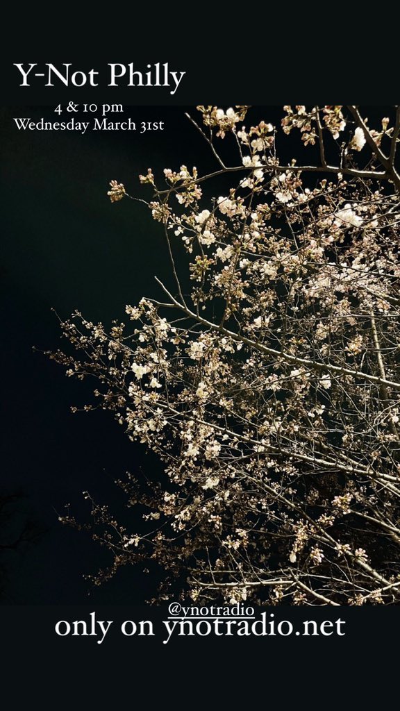 The <a href="/YNotRadio/">Y-Not Radio</a> local hour, Y-Not Philly airs Wednesday 
210331 at 4 &amp; 10 PM EST 
Featuring: <a href="/iz_fur/">bel</a> <a href="/Barnesmuzac1/">BARNEY CORTEZ</a> <a href="/TheDistrictsPa/">The Districts</a> <a href="/great_time_band/">GREAT TIME</a> <a href="/korineband/">Korine</a> <a href="/getluceyall/">Lu</a> <a href="/OrionSun/">Croco !! 🐊🥾</a> @penpalindrome <a href="/tombocrush/">tombo crush</a> <a href="/xixixmusic/">XIXIX</a> &amp; many more ❣️ only on ynotradio.net