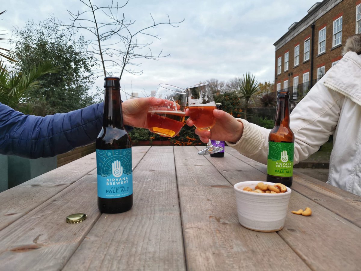 NirvanaBeerCo's tweet photo. Rule of 6 🙌
You + 5 mates
It's not quite the pub garden yet but the back garden will do - beer is made to be shared, so let’s raise a glass to getting together with our friends 🍻 https://t.co/FW1XFk2WIP
