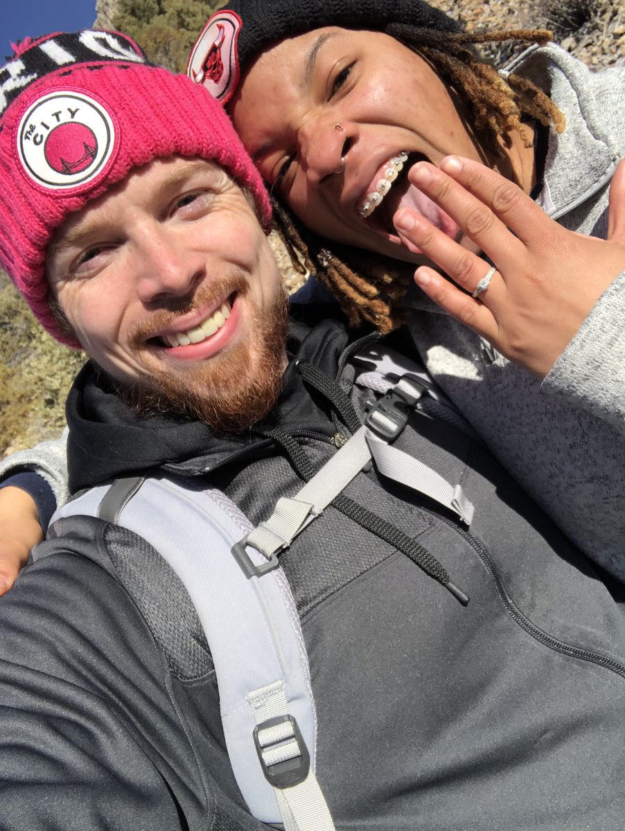NateKramer25's tweet photo. The greatest news I’ve ever been blessed enough to announce....WE’RE GETTING MARRIED!!! I love you ⁦@AmberHill_143⁩, and I absolutely cannot wait to make you my wife. ❤️ https://t.co/SykUtvPLfR