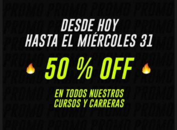 mabico_'s tweet image. CHICOS
#CoderHouse tiene hasta el 31/3 los cursos al 50% de su valor (sea modalidad normal o beca).
Además le pueden sumar un descuento por referido (si necesitan me pide y lo paso).
CC a la reina de los cursos @AgustinaLocke