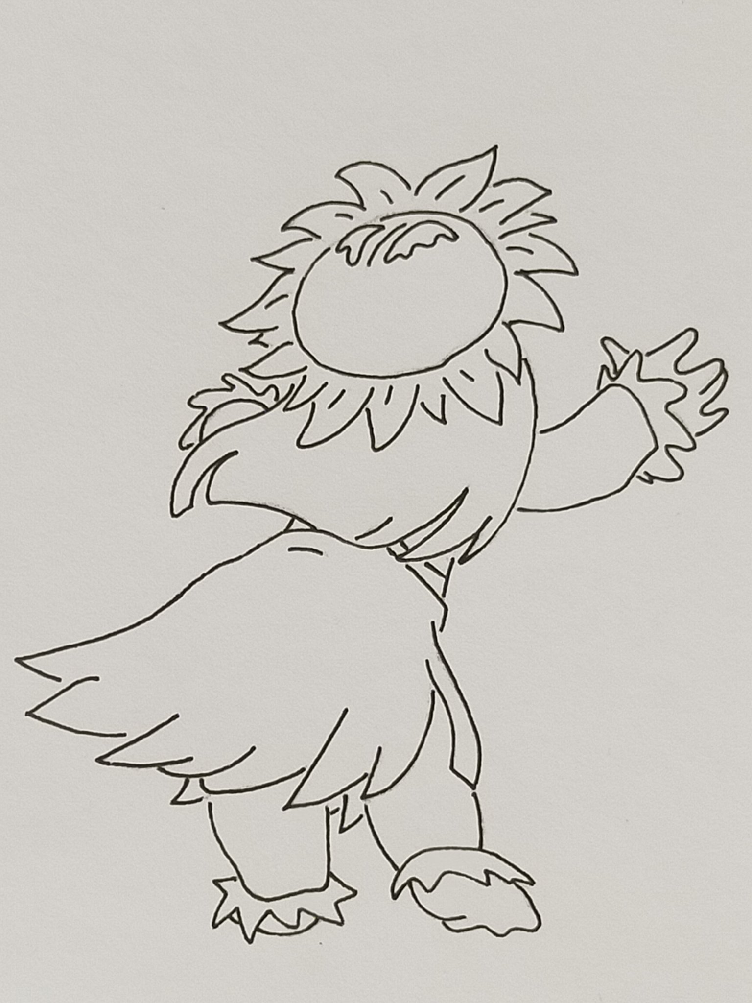 へっちゃん ディズニー リロ アンド スティッチ ペン画 線画 後ろ姿 Disney Liloandstitch Lilo Stitch Penart Lineart Backview 絵描きさんと繋がりたい イラスト好きさんと繋がりたい ディズニー好きな人と繋がりたい T Co