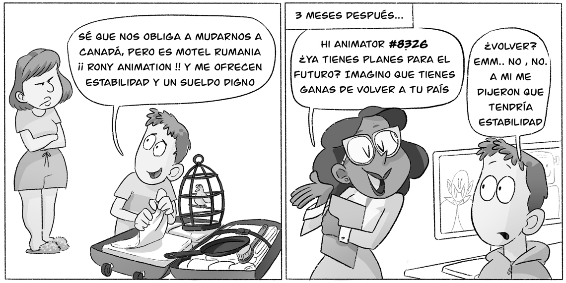 animando_des's tweet photo. La gran oportunidad! O no...
#animacion #3d #3dlighter #3dmodeler #blender3d #iloveanimation #animation #spanishanimator #ilustration #cartoon #animators #characterdesign #cgi3danimation #c4d #cartoonart #animation2d #2dart #traditionalanimation #comic https://t.co/l4HZ1p2FUp