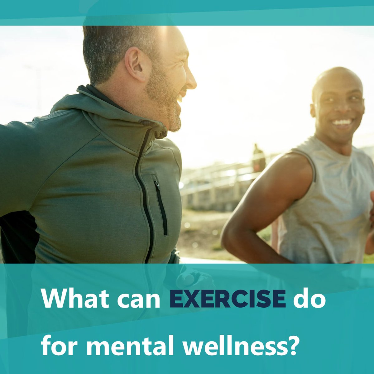 CompcareOhio's tweet image. What can #exercise do for mental wellness? A 2014 review in the Journal of Clinical Psychiatry found that #physical activity reduced the symptoms of #depression in people with mental illness and even reduced symptoms of #schizophrenia.