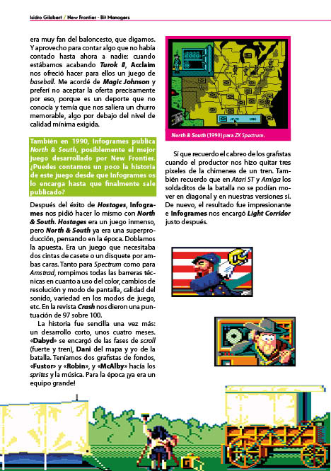 retroadicto's tweet image. RT RetromaniacMag: RT @GamePressEd: Isidro Gilabert (@isidrogilabert) y Alberto «McAlby» (@alberto_mcalby), dos de los mejores integrantes de #Newfrontier (y #BitManagers), nos cuentan los entresijos de este mítico estudio en «Un Pasado Mejor: Memorias d…