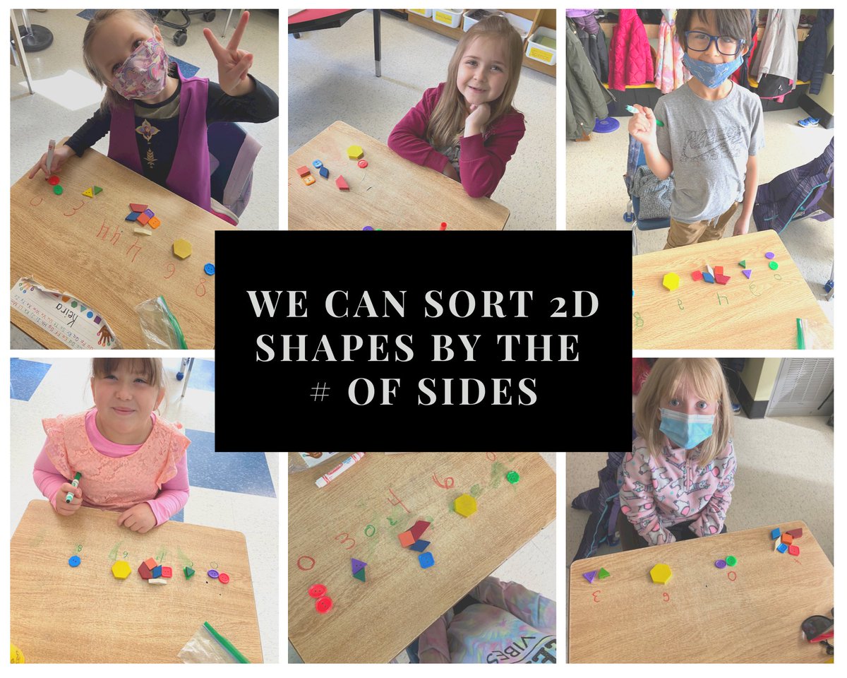 MsCassyMcLeay's tweet image. Our learning goal today check ✅ @LKelempro @HighParkSarnia #spatialawareness #geometry #shapes