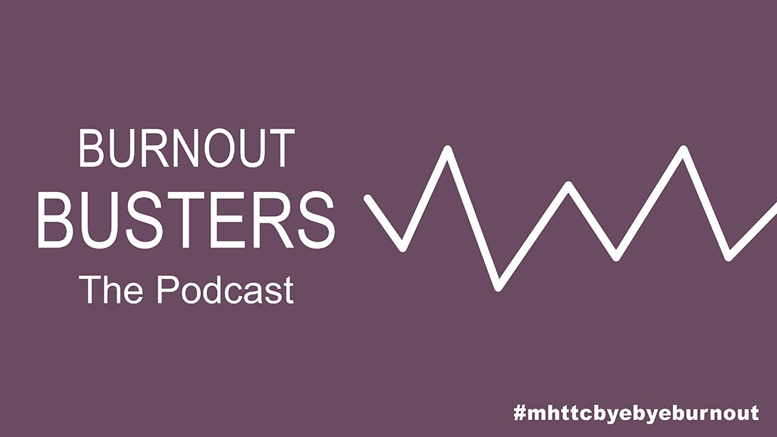 IT’S HERE!!! 🎙️🗣️

Episode 1 of Burnout Busters, our new #wellbeing podcast, is LIVE!

This week, learn all about stress with guest Dr. <a href="/ariafiat/">Aria Fiat, PhD</a> 🙌

Listen now: bit.ly/BurnoutBusters…

#mhttcbyebyeburnout