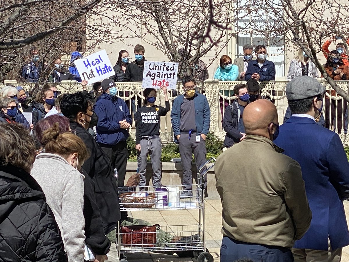 Ena Williams (@ena_enawill58) on Twitter photo We can do more than one thing at the same time <a href="/YNHH/">Yale New Haven Hosp</a> <a href="/YaleMedicine/">Yale Medicine</a>. Today we also stand in solidarity with our Asian Community against hate <a href="/anccofficial/">ANCC</a> <a href="/ANAPresident/">Jennifer Mensik Kennedy</a> <a href="/NbnaInc/">NBNA, Inc.</a> <a href="/ahahospitals/">American Hospital Association</a> <a href="/IFD_AHA/">Institute for Diversity and Health Equity</a> We can do more than one thing at the same time <a href="/YNHH/">Yale New Haven Hosp</a> <a href="/YaleMedicine/">Yale Medicine</a>. Today we also stand in solidarity with our Asian Community against hate <a href="/anccofficial/">ANCC</a> <a href="/ANAPresident/">Jennifer Mensik Kennedy</a> <a href="/NbnaInc/">NBNA, Inc.</a> <a href="/ahahospitals/">American Hospital Association</a> <a href="/IFD_AHA/">Institute for Diversity and Health Equity</a>