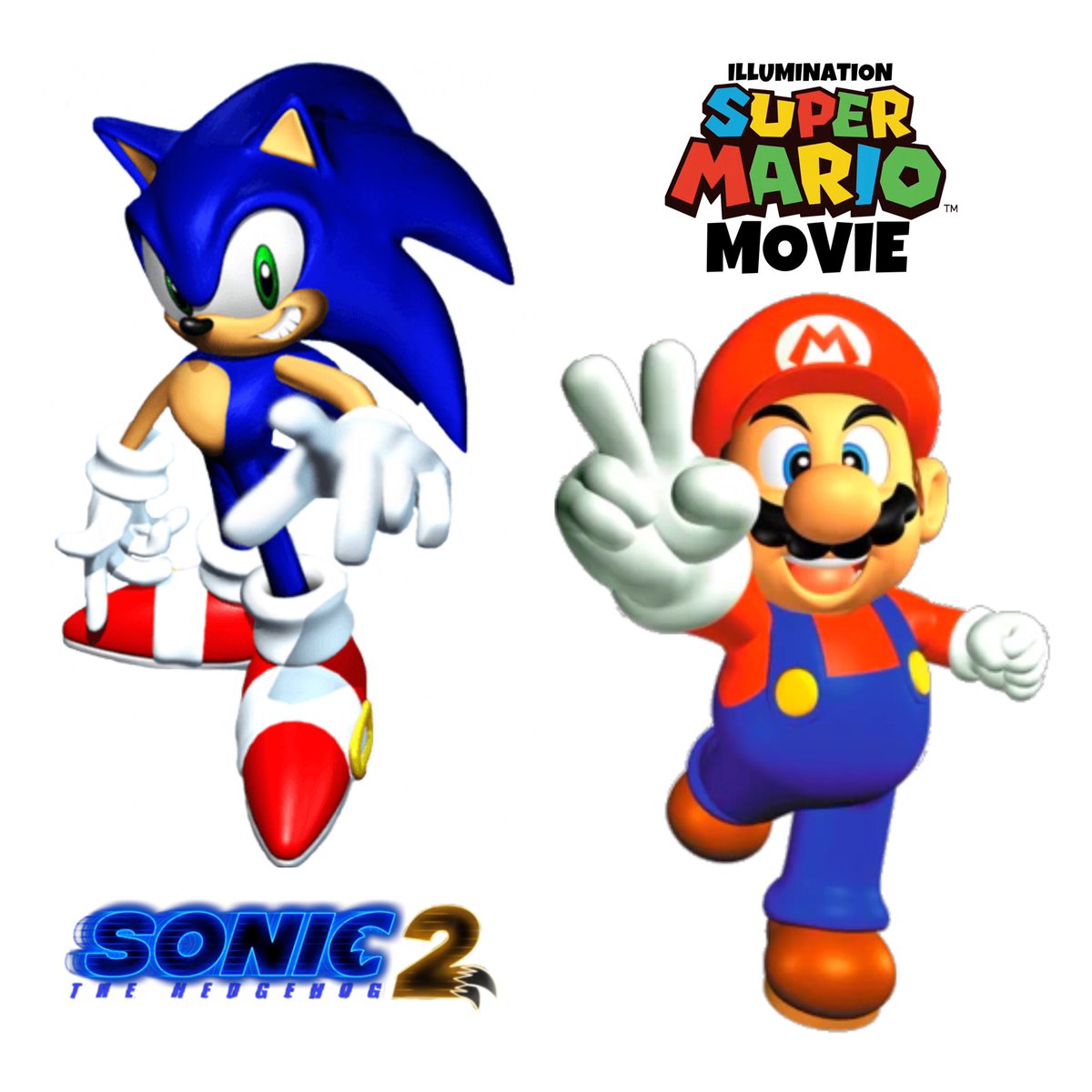 Sonic The Hedgehog 2
Vs 
Super Mario Illumination Movie 

Let the movie face off begin (in 2022) https://t.co/0w7pDfkA8I