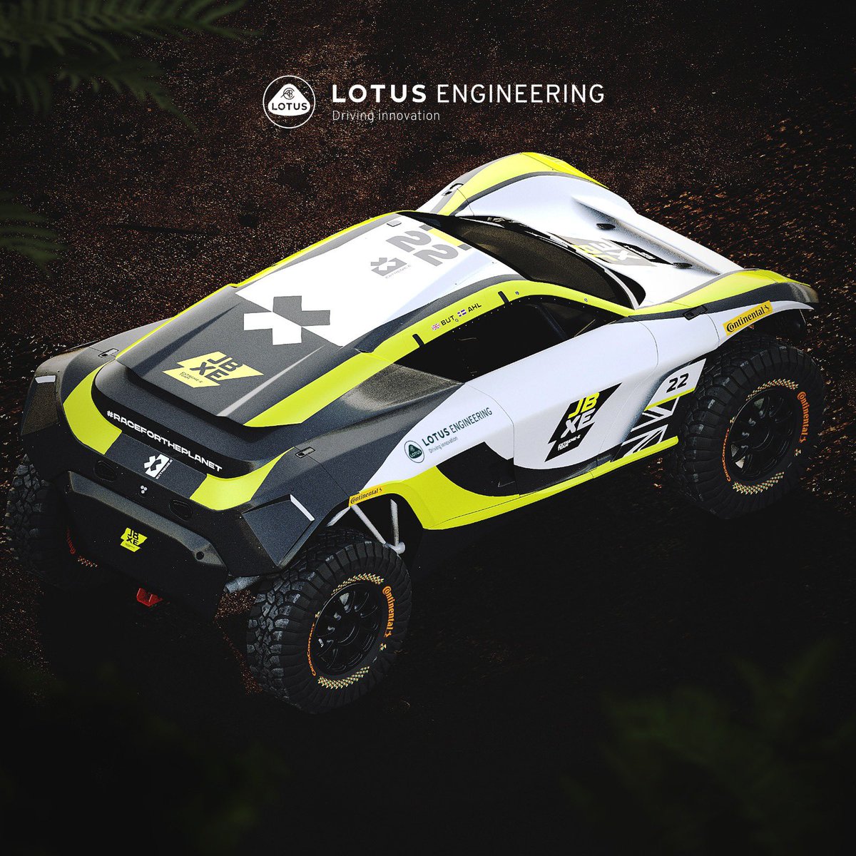 MatraxRacing's tweet photo. #Offroad | @JensonButton's @jbxeracing &amp; @lotuscars joins the @ExtremeELive, a new all-electric #SUV Series that kicks off this weekend in #SaudiArabia 🇸🇦. The 🚙 will be driven by 2009 @F1 champ, who signed a technical partnership with #LotusEngineering, #Lotus group. 
📸 #JBXE https://t.co/CQDIzLZx9I
