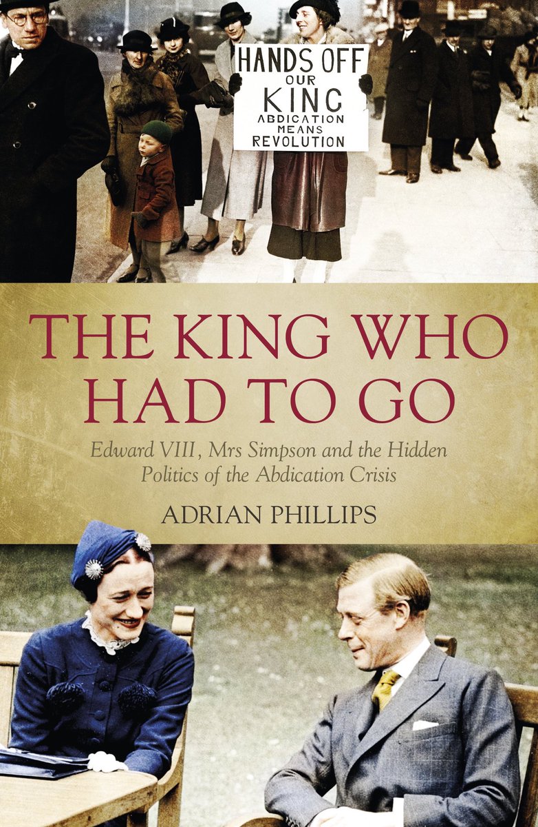 I’ve been totally absorbed by <a href="/adriangphillips/">Adrian Phillips</a> hugely impressive and original account of the political machinations behind the Abdication Crisis - meticulously researched, forensically examined / analysed, and told with real flair. A must-read.
