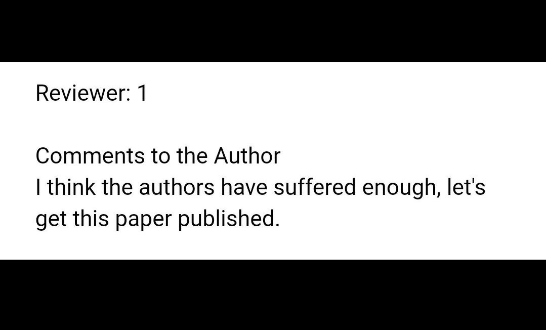 Quando o revisor percebe que os autores são brasileiros.