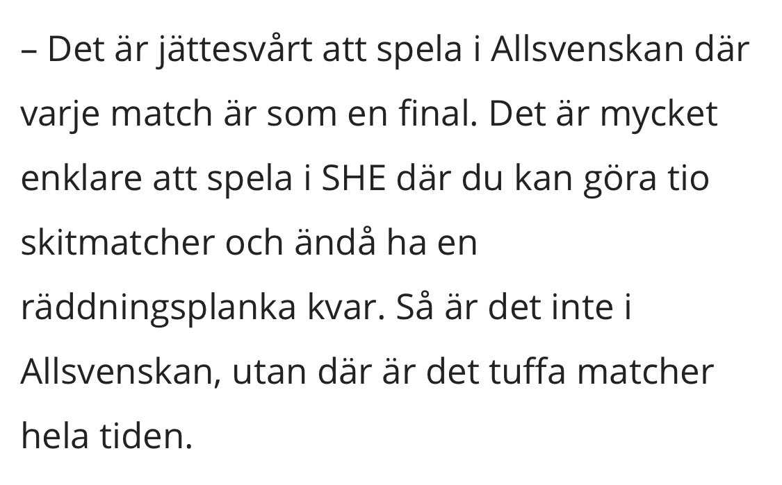 ElsaHelle's tweet image. Han har inte fel, Johan P. Men vi kämpar på 🥵
