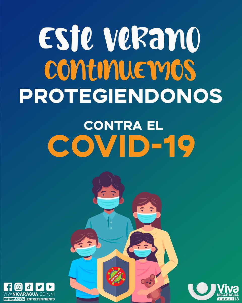 Recordemos que el Covid19 aún anda por ahí.. cuidemonos. Gocemos de un #VeranoSeguro2021 #TodosConAmor 
@Nolangar91 <a href="/bol1941/">maresbol3010</a>