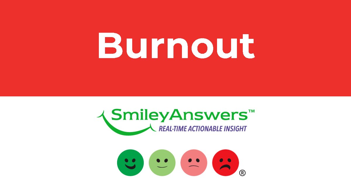 smileyanswersex's tweet photo. How are you measuring for Employee Burnout?  Have real-time feedback to discover burnout early.
#EmployeeExperience #EmployeeFeedback #EmployeeBurnout #Burnout #Employees #EmployeeEngagement #HumanResources #HumanResourceManagement #HR #Work #Culture https://t.co/KH7Vrsg75b