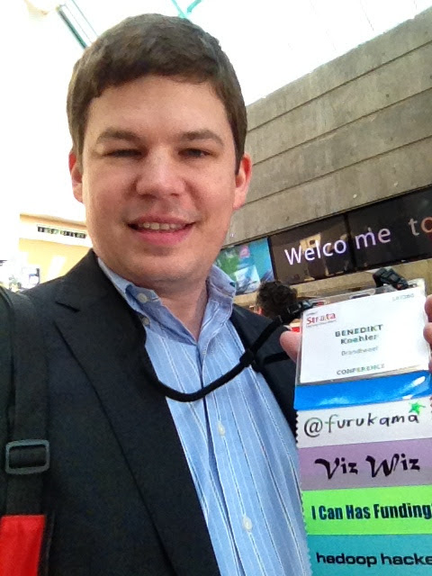 furukama's tweet image. So true ;-) And the years before, in Santa Clara. This must have been 2012 #vizwiz #stratahadoop #santaclara