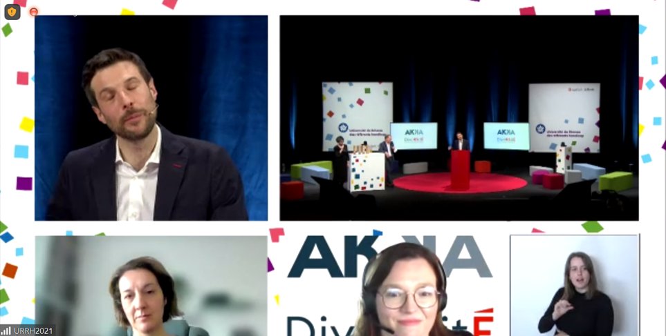 L'équipe DiveRSitE @AKKA_Tech est fière de recevoir la mention spéciale du jury pour le prix Communication et Sensibilisation <a href="/Agefiph_/">Agefiph</a> @URRH2021 pour son tournoi de ESPORT, Evènement majeur de la SEEPH2020 #AKKAHandEsportChallenge #akkatechnologies #DiveRSitE #Akkattitude
