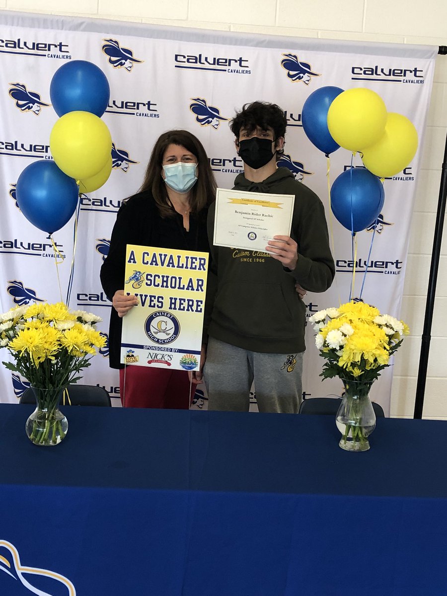 MrsRachic's tweet image. Thank you @THECalvertHigh for an AP signing day! Great job Ben!! #apcomputerscience