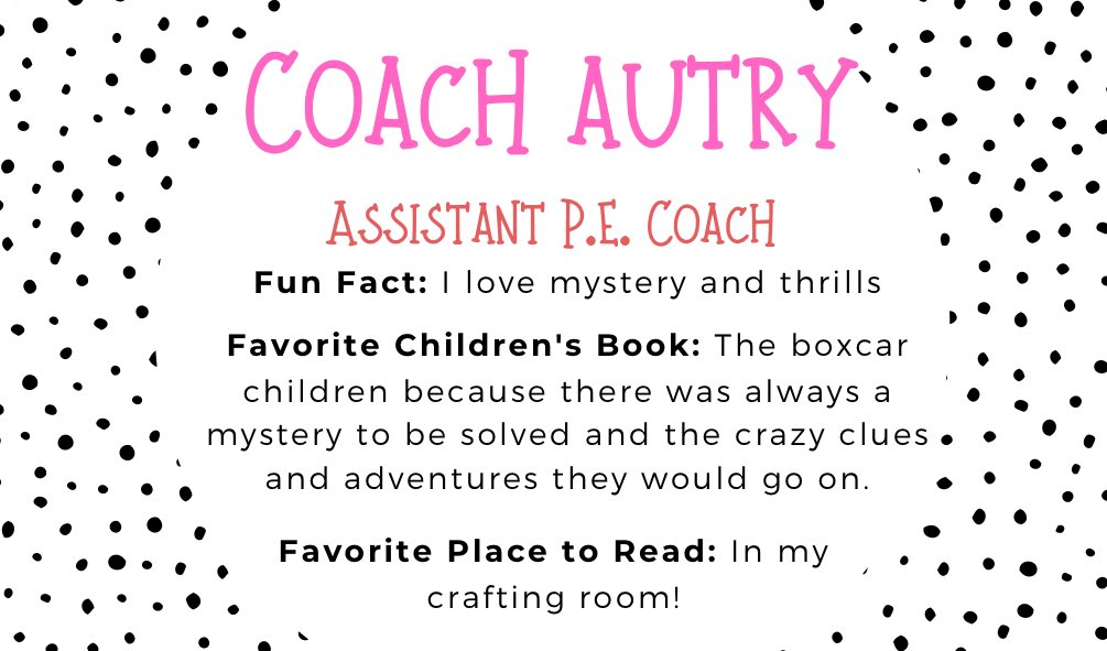 miss_perez1106's tweet photo. Today’s Library Featured Faculty is our incredibly talented Coach Autry! She’s makes our hallways magical every chance she gets! She attended @PatlanES and graduated from @SeguinHSTx! #PatlanFaces @SeguinISD https://t.co/QiwpWDjcdP