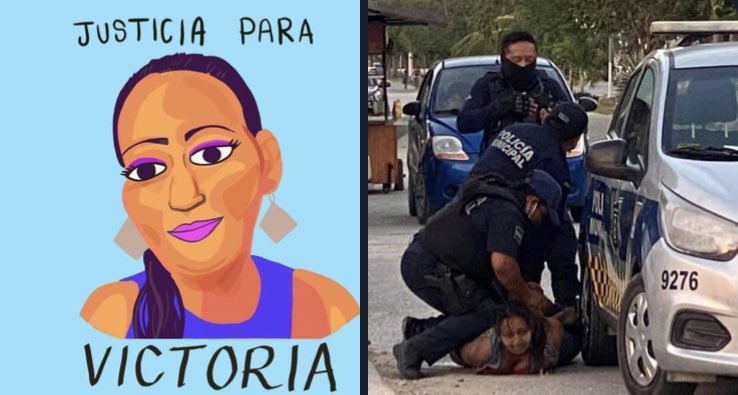 reddesert5s's tweet photo. Ella no murió la mataron y la mato la policía  #justiciaparavictoria https://t.co/rsxZpI9u7Z