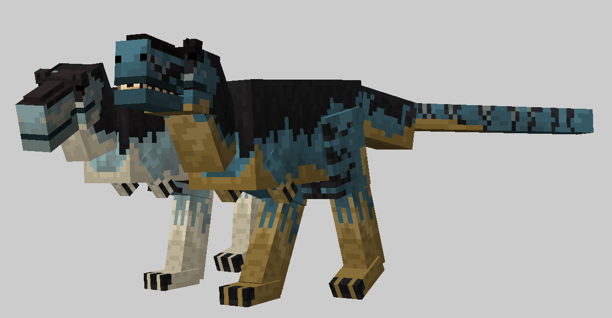 Paleozoic Productions // Prince Creek Enthusiast en Twitter: "Una textura de modelo Nanuqsaurus Minecraft (potencialmente WIP) hecha por mí, coloración basada en el Gorgosaurus WWD3D con algunas diferencias. Aparición de invitado, con el (ya visto)