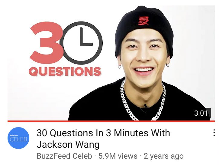 Jackson Wang Thirst Tweets