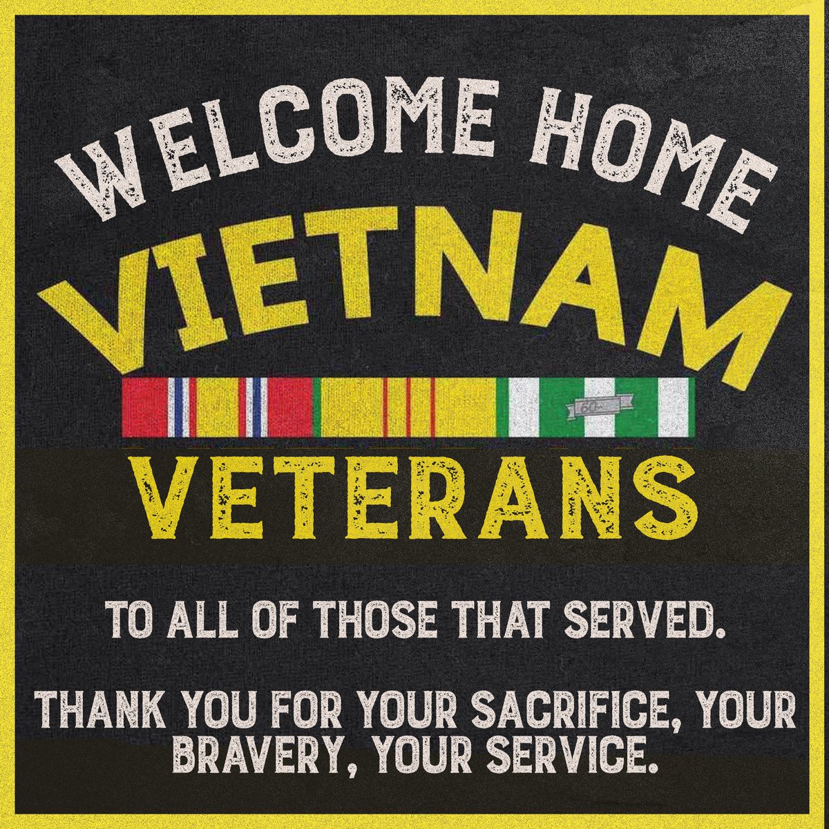 Welcome home. #NationalVietnamWarVeteransDay #VietnamWarVeteransDay