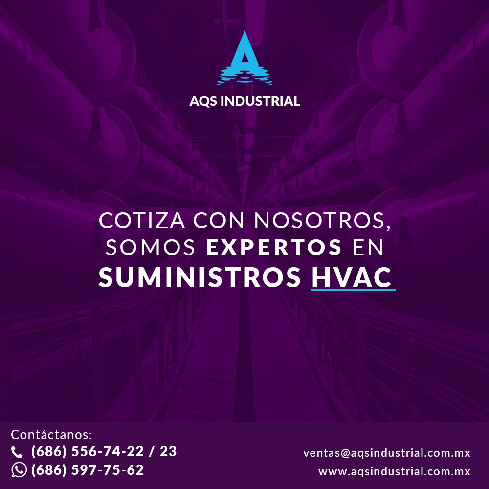 Whatsapp📲686-5977 562 |☎️686-5567422/23|✉️ventas@aqsindustrial.com.mx
#AQSIndustrial #HVAC #HvacQuality #Hvaclife #Covid19impacts #energyrecovery #energysavings #Fans #Performance #ValueinAir #HealthyBuildings #sustainability #actuators #Valves #sensors #Engineering