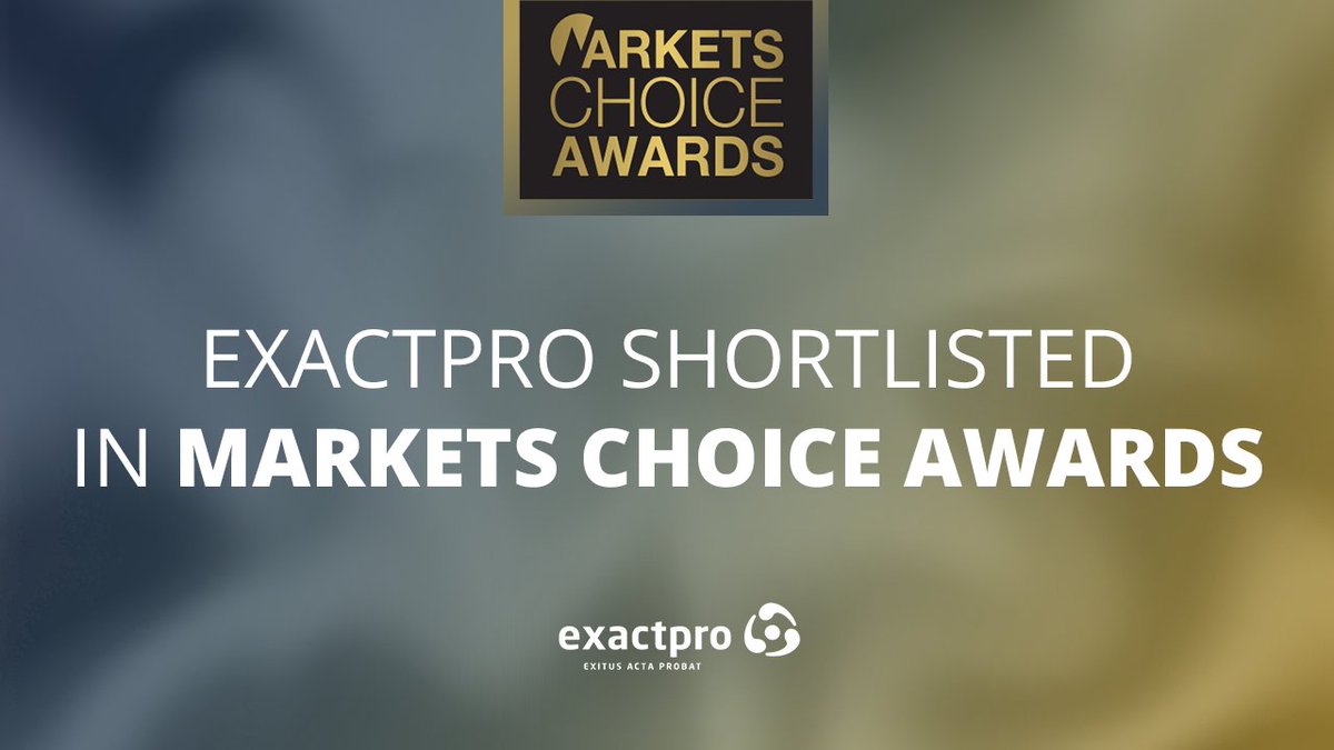 exactpro's tweet photo. @exactpro is pleased to be featured in the 2021 @marketsmedia Markets Choice Awards preliminary shortlists. Learn more:
https://t.co/2A62DGpI5S
#exactpro #SoftwareTesting #th2net #MarketsChoice https://t.co/voPoYDj6yi