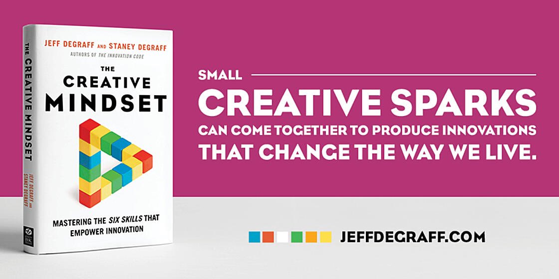 ariaofgrace's tweet photo. I’m reading #TheCreativeMindset by @JeffDeGraff, which emphasizes that small acts of #creativity can have huge consequences &amp; that ordinary people can do extraordinary things if they can see the opportunities in front of them. It’s out now on @Amazon: https://t.co/w05ntjTRhD https://t.co/yiO0XzrfeL