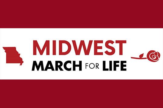 DioJeffCity's tweet photo. This year’s #MidwestMarchforLife and rally will unite people of faith on April 14th on the grounds of the State Capitol under the theme, “Together Strong: Life Unites, Hold the Line.” Read more in the #CatholicMissourian: https://t.co/R76AU4nSMj #ProLife #MarchforLife https://t.co/GOGnMvuJXX