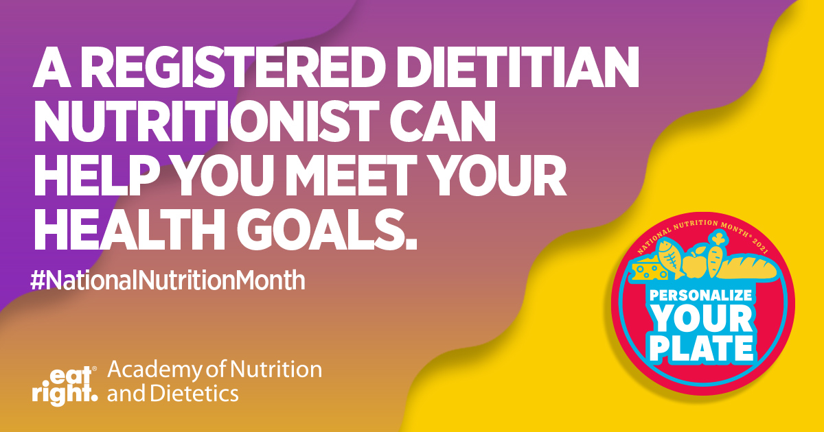 akloewen's tweet photo. Whether you want to lower your cholesterol or simply eat better, consult the experts — registered dietitian nutritionists — who can provide easy-to-follow personalized nutrition advice to achieve a healthier lifestyle. Learn more: https://t.co/agb8Y8jRAg

#NationalNutritionMonth https://t.co/r6p4n2go45