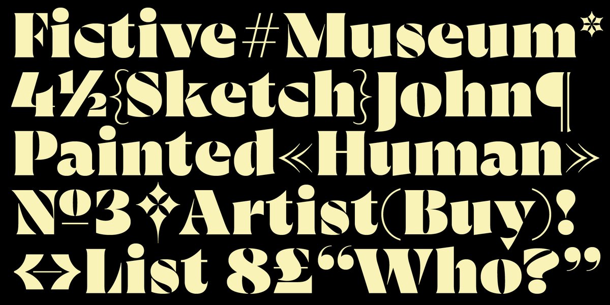 blackfoundry's tweet photo. Don't miss our new font release: Rowton
https://t.co/2gTzrqseRb
With sans, italic and stencil options, Rowton is a humanist tool-kit for expressive typography
#rowton #typography #fonts #typeandtech #typedesign #design https://t.co/WLClcn34Fb