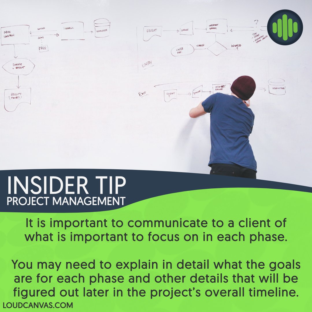 loudcanvas's tweet photo. We have provided some specific project management tips for managing projects when issues arise. Use them on your own projects whenever possible! https://t.co/8EvQpCVf7L
