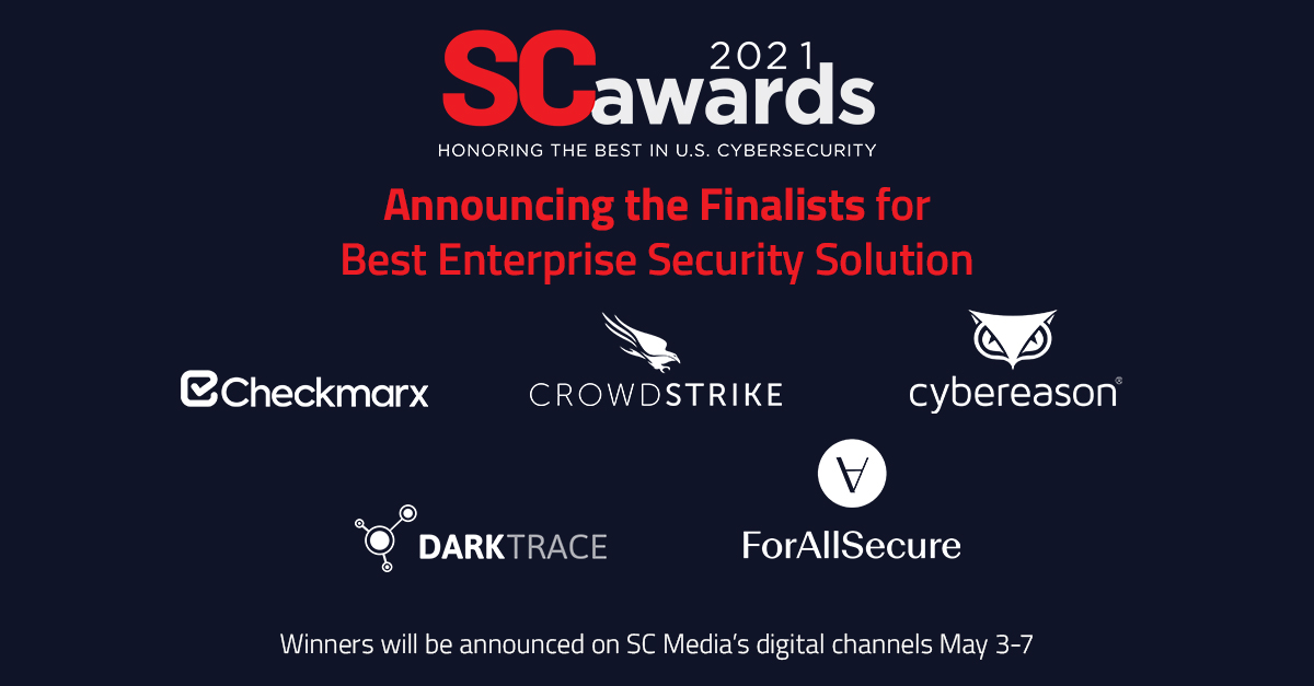 MayhemSec's tweet image. We are so honored to have been selected as a 2021 SC Awards finalist in the Best Enterprise Security Solution category for our advanced #fuzztesting solution, Mayhem for Code. #UnleashingMayhem