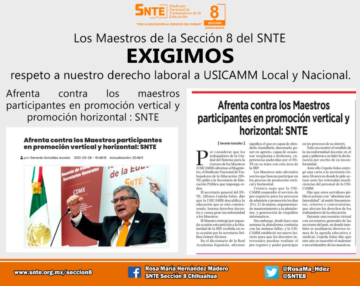 HdzMtra's tweet photo. #TodosSomosUno #UnoSomosTodos 

Afrenta contra los Maestros participantes en promoción vertical y horizontal: #SNTE https://t.co/ISJ6v3IgRh