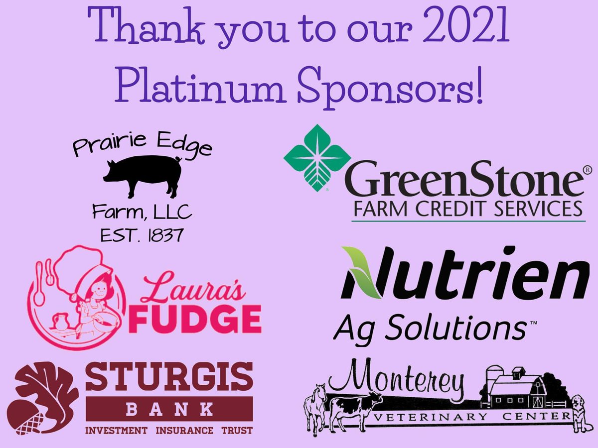 sigmaalpha__MSU's tweet photo. Thank you to our 2021 Platinum Duck Race Sponsors!

Prairie Edge Farm, LLC: Sturgis, MI
Laura's Fudge: Wildwood, NJ
Sturgis Bank: Sturgis, MI
GreenStone Farm Credit Services: East Lansing, MI
Nutrien Ag Solutions: Saline, MI
Monterey Veterinary Center: Hopkins, MI https://t.co/EIxyOCJr8W