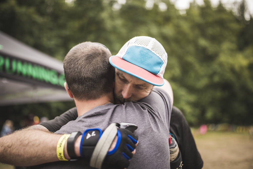 The thing I miss the most: finish line hugs. 

With the Covid-19 pandemic, we’re almost there friends. Keep your bubble small, wear a mask and if you can, get vaccinated!

Photo by Matt Cecill Visuals