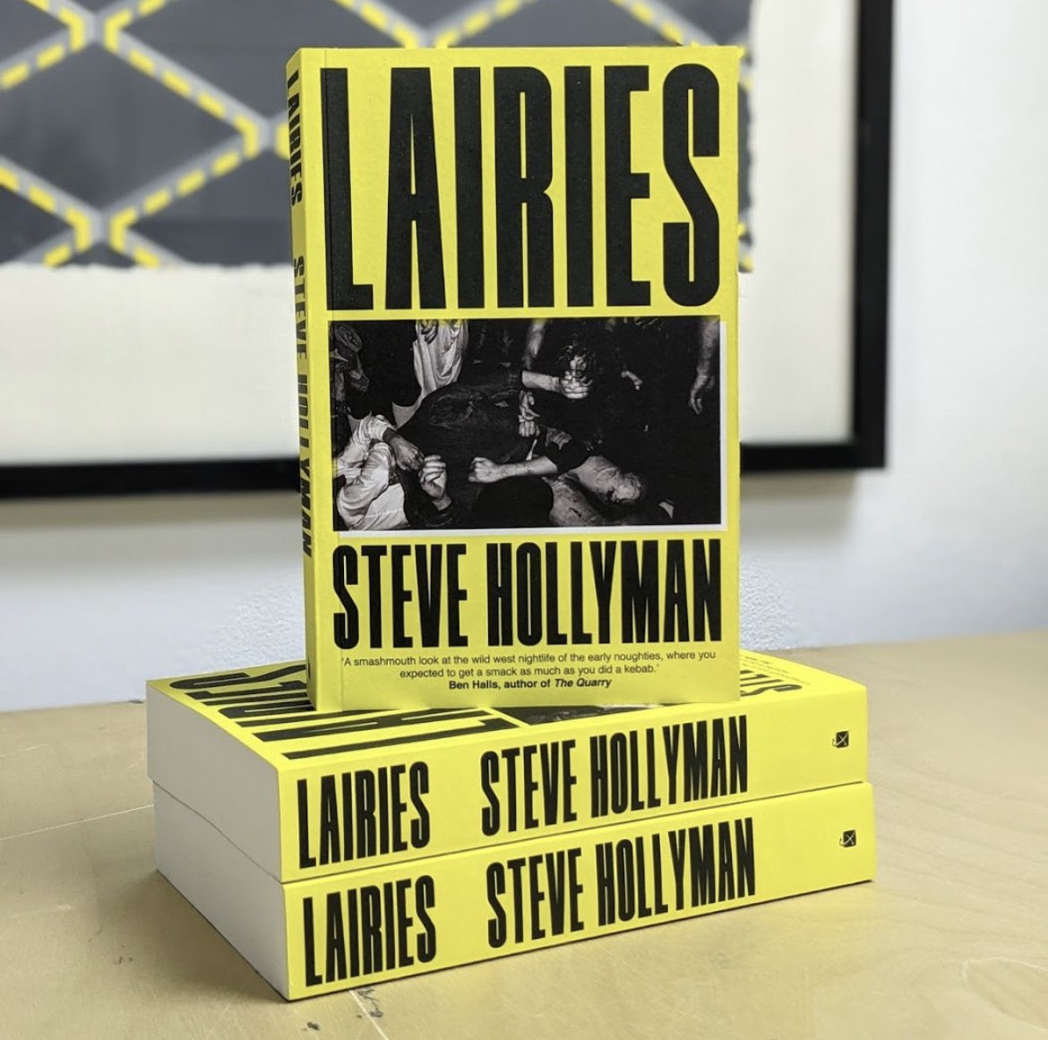 sjhollyman's tweet photo. I don’t have much of a Twitter following so if people could retweet this then I’ll happily shut up about the fact that my novel LAIRIES is out NEXT WEEK from @Influxpress with the book launch hosted by @BurleyFisher. Thank you! https://t.co/SWtRrbUKz6