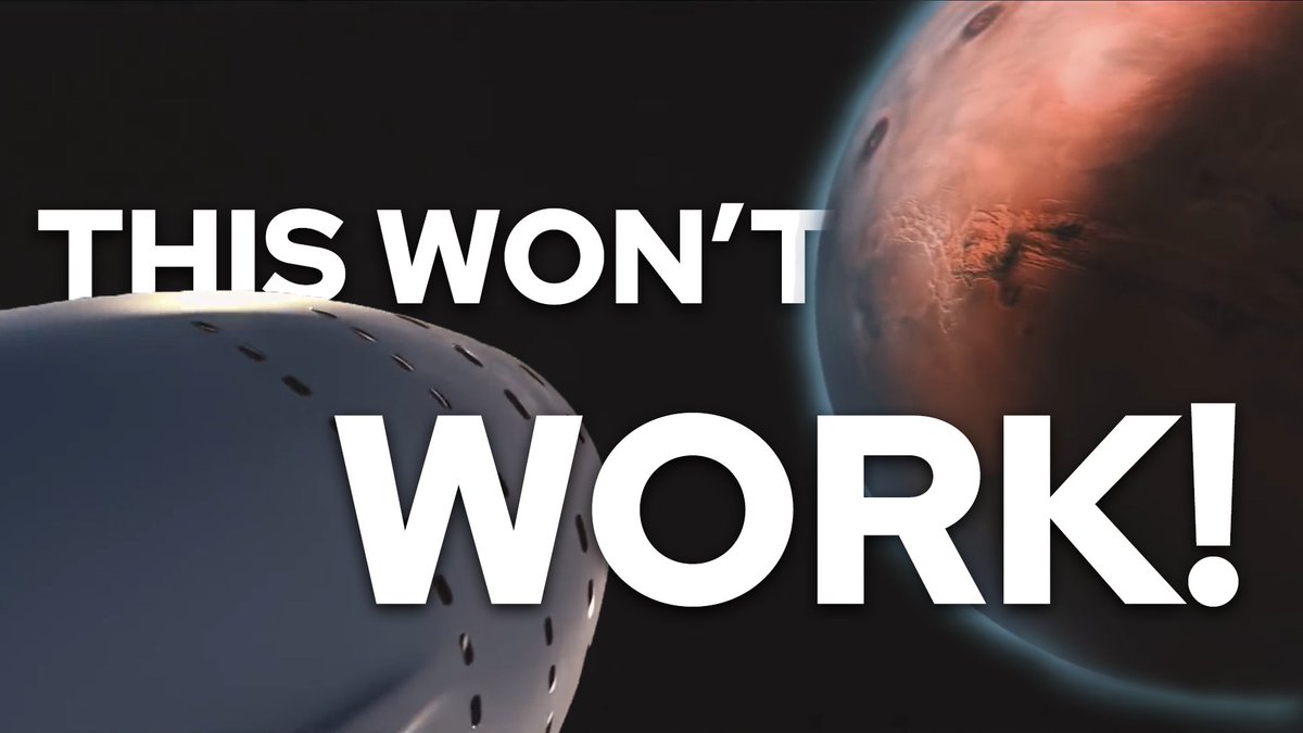 📺 Continuing our series about SpaceX's Starship, and what needs to change in the design in order to get humans to Mars.

🔗 Link below
youtu.be/O41xvETx7_k

<a href="/SpaceX/">SpaceX</a> <a href="/elonmusk/">Elon Musk</a>
#SpaceX #STARSHIP #Mars
