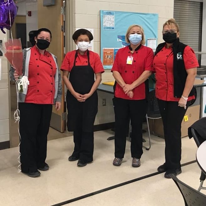 Northwestechs's tweet photo. #Congratulations to Ms. Keltner for #Auxillarypersonoftheyear and to Dr. Muir for #TeacheroftheYear! @canutilloisd #teacherlife #awesomepeople #awesomefacultyandstaff #BeCanutillo #CanutilloStrong #elpasostrong https://t.co/zRU0ME8QLw