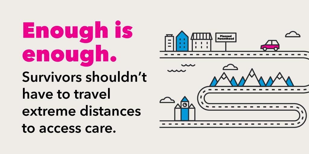 COSenDem's tweet photo. If you become pregnant as a result of sexual violence, you should not have to travel across the ENTIRE state to just one specific location in Denver to receive medical care.
#COLeg #COpolitics #SB142 https://t.co/bYxwL47ke4