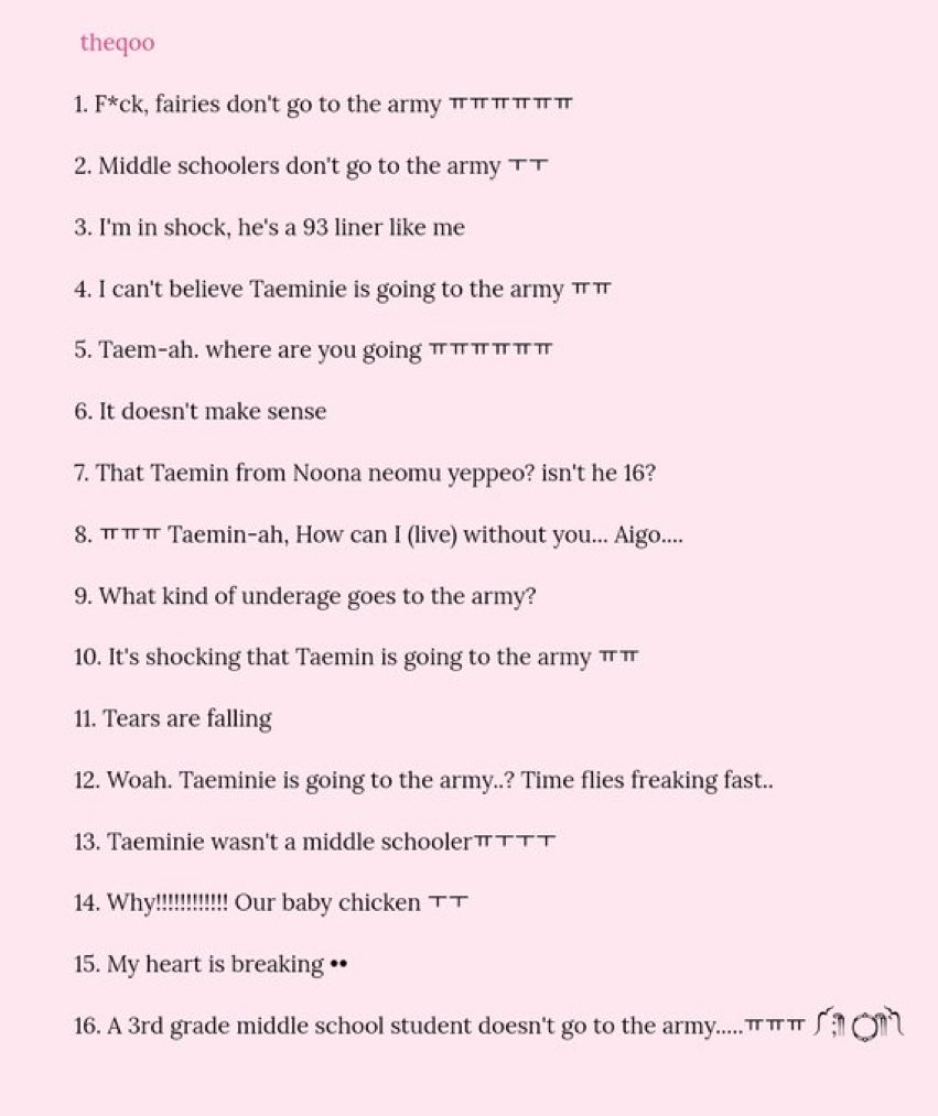 untiItaem's tweet image. Taemin about to go to the army and Korea still can’t stop seeing him as their baby 😭