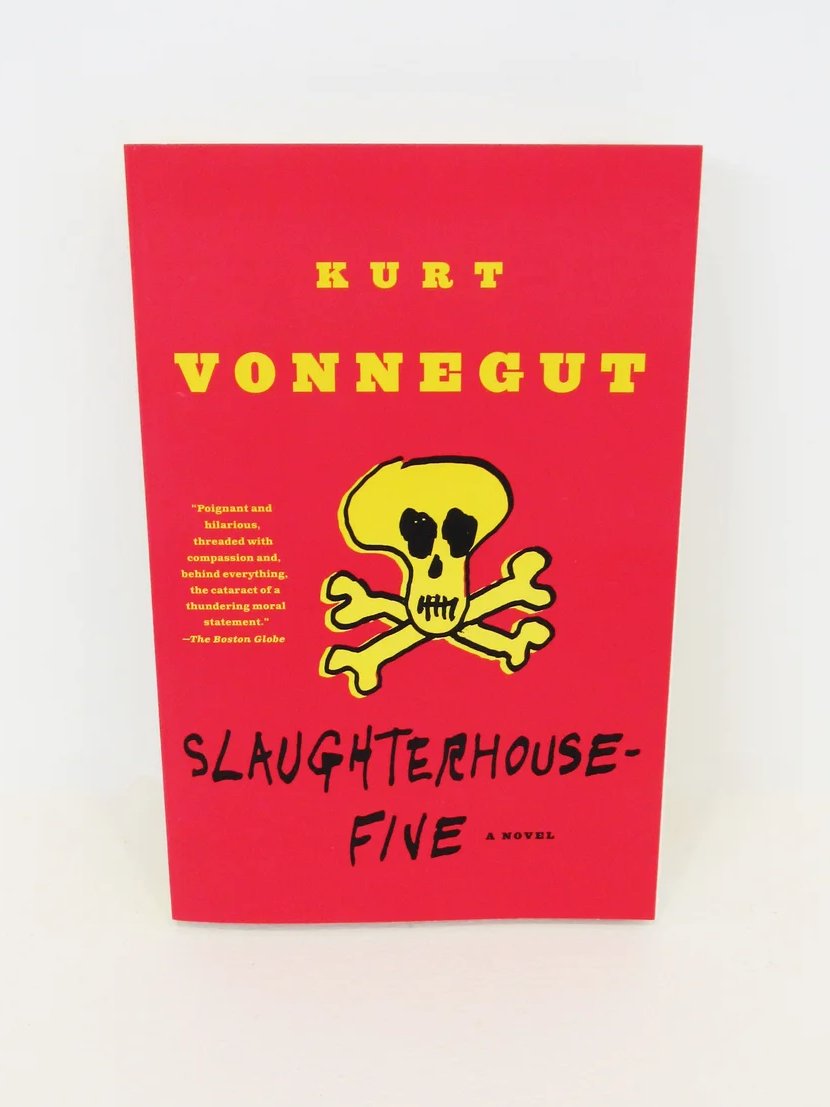 VonnegutLibrary's tweet photo. L̶i̶s̶t̶e̶n̶:̶
B̶i̶l̶l̶y̶ ̶P̶i̶l̶g̶r̶i̶m̶ ̶h̶a̶s̶ ̶c̶o̶m̶e̶ ̶u̶n̶s̶t̶u̶c̶k̶ ̶i̶n̶ ̶t̶i̶m̶e̶.̶

Listen:
That big ship has come unstuck from the Suez Canal. https://t.co/6PUzyWLzxw