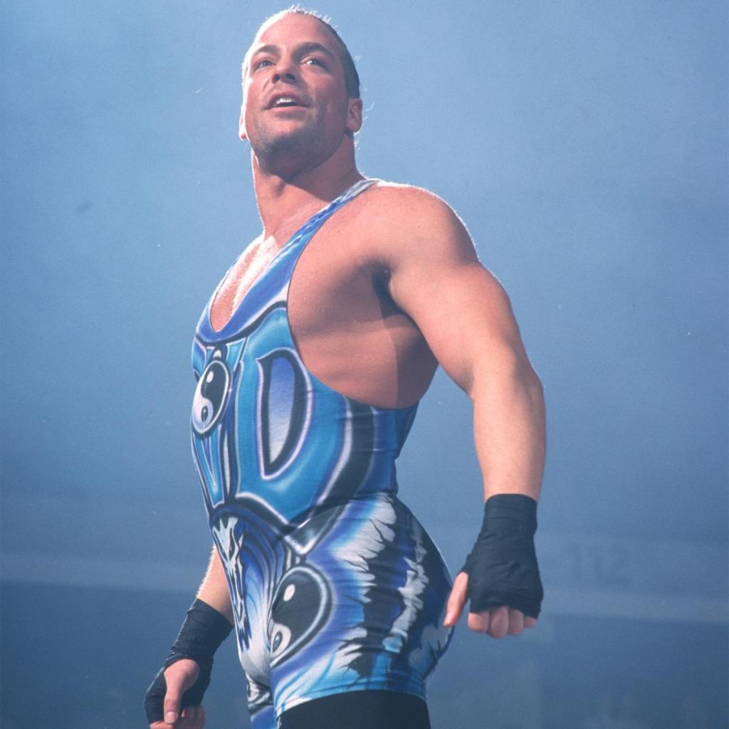 WWE's tweet photo. Look back at the incredible career of 2021 WWE Hall of Fame Inductee @TherealRVD! #WWEHOF

📸 https://t.co/Or2vU98hzF https://t.co/nU6po0s5ZH