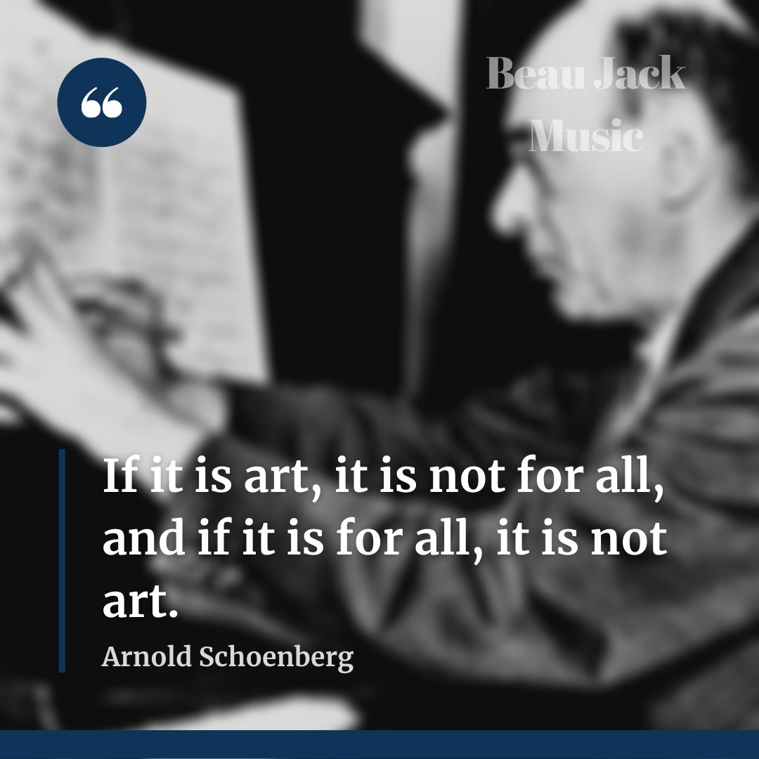 Beau_S_'s tweet photo. No musician is liked by everyone. Art is about opinion. If someone doesn't your music, then they are not your audience, find the next listener.
.
#motivation #quotes #motivationalquotes #inspiration #musicmotivation #musicinspiration #musiccomposer #musicartist #mondaymotivation https://t.co/eKxKAHrcvx